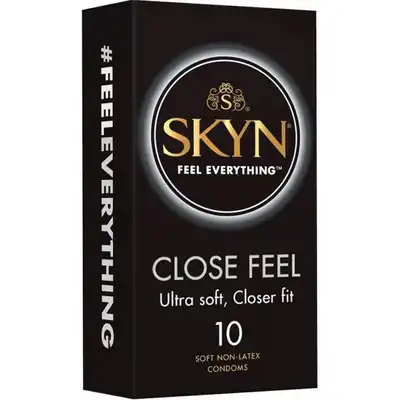 Skyn - Close Feel 10 szt. - nie lateksowe, super cienkie i idealnie dopasowane prezerwatywy