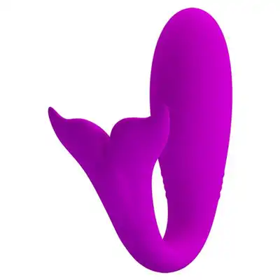 Pretty Love - Jayleen. Wibrujące jajeczko na aplikację, o ergonomicznym kształcie stymulującym z ogonem syrenki 