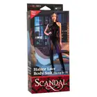 Scandal-  Halter Lace Body Suit Plus Size - zmysłowy bodystocking z długimi nogawkami. Rozmiar plus size 