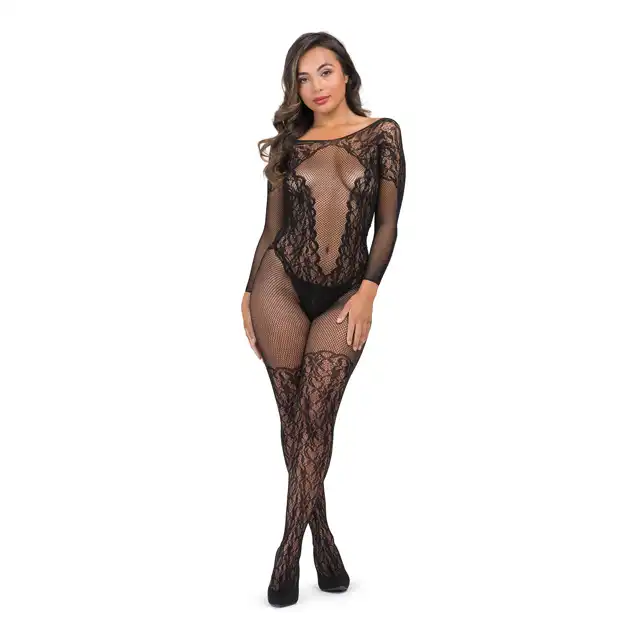 Fifty Shades Of Grey - Captivate Spanking Bodystocking. Seksowny bodystocking z wyciętymi pośladkami do pieszczot lub klapsów 