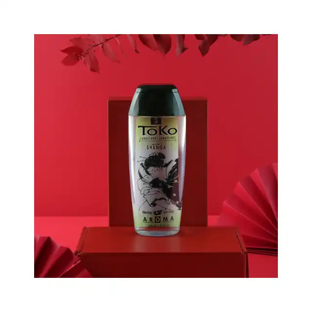 Shunga - Toko Aroma Melon 165 ml. Niezwykle wydajny i porywająco owocowy lubrykant wodny o smaku melona. Szaleństwo zmysłów. 