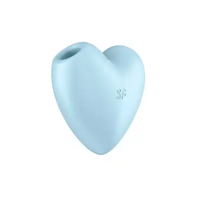 Satisfyer - Cutie Heart Blue - stylowy wibrator pulsacyjny do łechtaczki. Gwarancja przyjemności