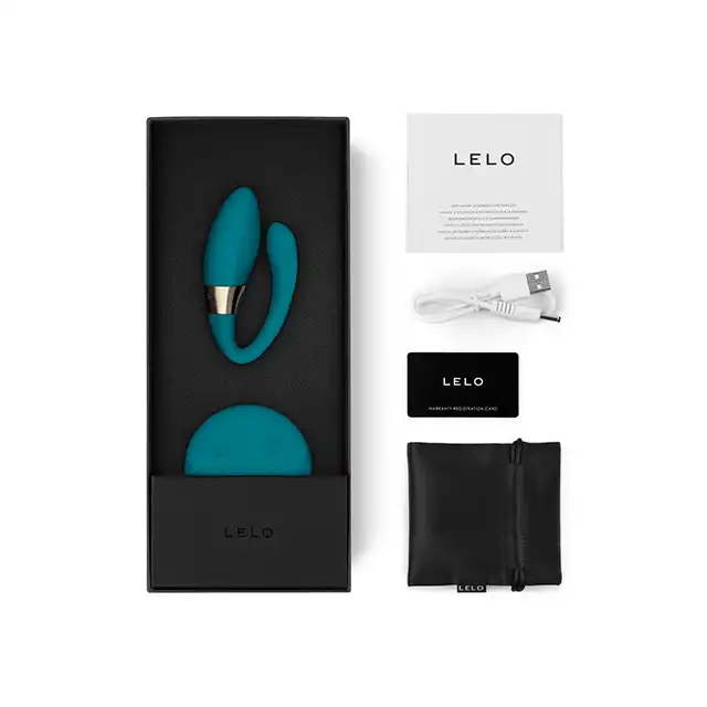 Lelo - Tiani Duo. Ekskluzywny wibrator dla par sterowany za pomocą pilota. Głębokie wibracje i podwójna przyjemność w jednym małym urządzeniu