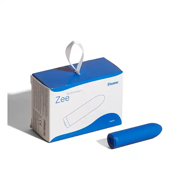 Dame Products - Zee Bullet Vibrator Lapis - przyjazny, podróżny wibrator, który zapewni 100% satysfakcji