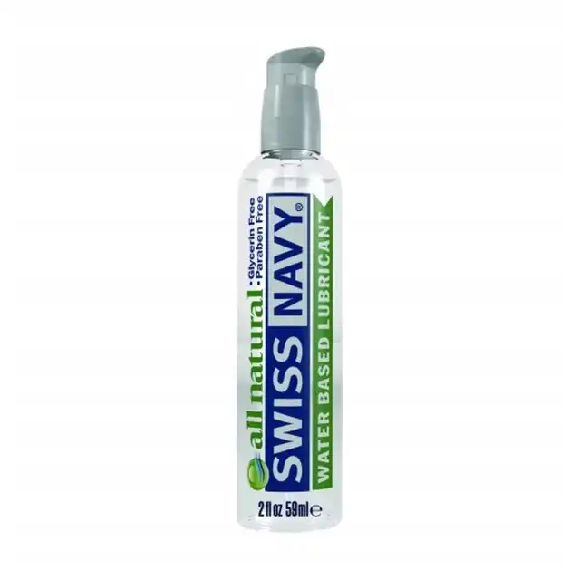 Swiss Navy - All Natural Lubricant 59ml - lubrykant dla wrażliwców z naturalnych składników. Na bazie wody 