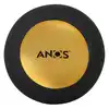 Anos - Remote Controled Butt Plug. Czarny, wibrujący plug analny z obracającymi kulkami. 10 trybów wibracji sterowane pilotem