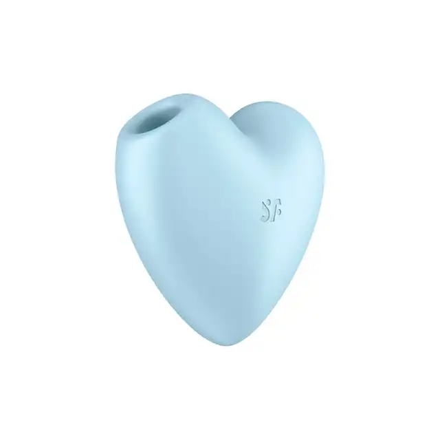 Satisfyer - Cutie Heart Blue - stylowy wibrator pulsacyjny do łechtaczki. Gwarancja przyjemności