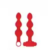 Ouch! - USB-Rechargeable Anal Set. Zestaw analnych wtyczek i wibratorów. Pocisk wibrujący ładowany USB. Niekończąca się analna przyjemność