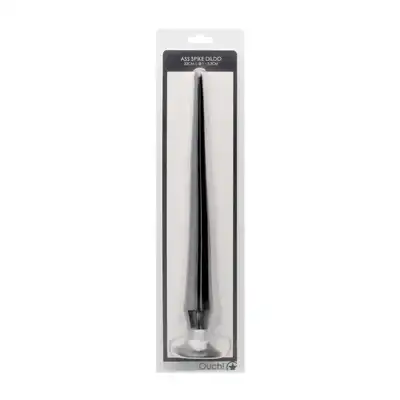 Ass Spike Dildo - 34 cm - Black