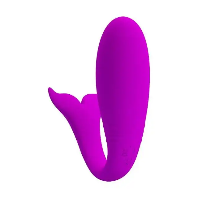 Pretty Love - Jayleen. Wibrujące jajeczko na aplikację, o ergonomicznym kształcie stymulującym z ogonem syrenki 