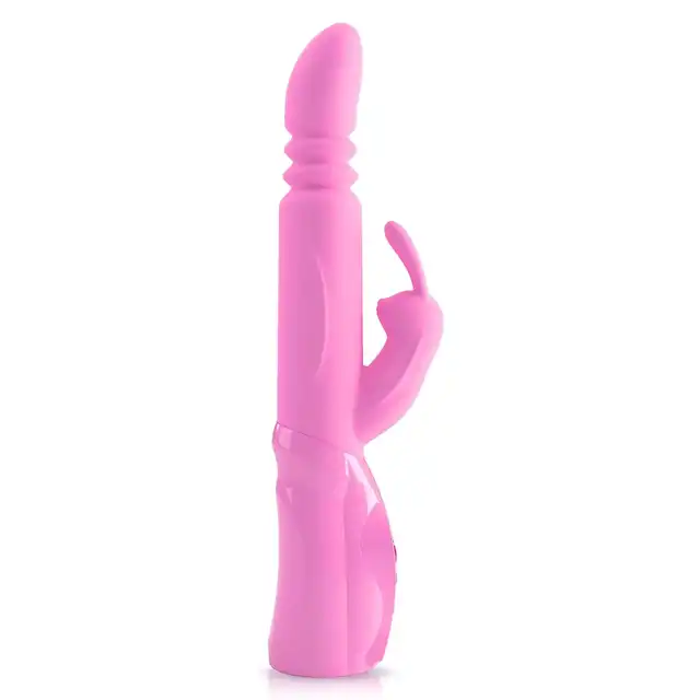 Pipedream - G-Motion Rabbit. Wibrator ze stymulacją łechtaczki oraz ruchomą główką do punktu G. Mega doznania. 