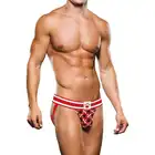 Prowler - Red Paw L Jock Briefs. Seksowne męskie slipy z jockstrapami. Pasy unoszące pośladki .Ciekawy nadruk w kości i łapy. 