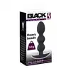 Black Velvets - Heavy Beads. Silikonowy plug analny dla miłośników ciężkich zabaw. Jego nietypowy kształt to gwarancja satysfakcji