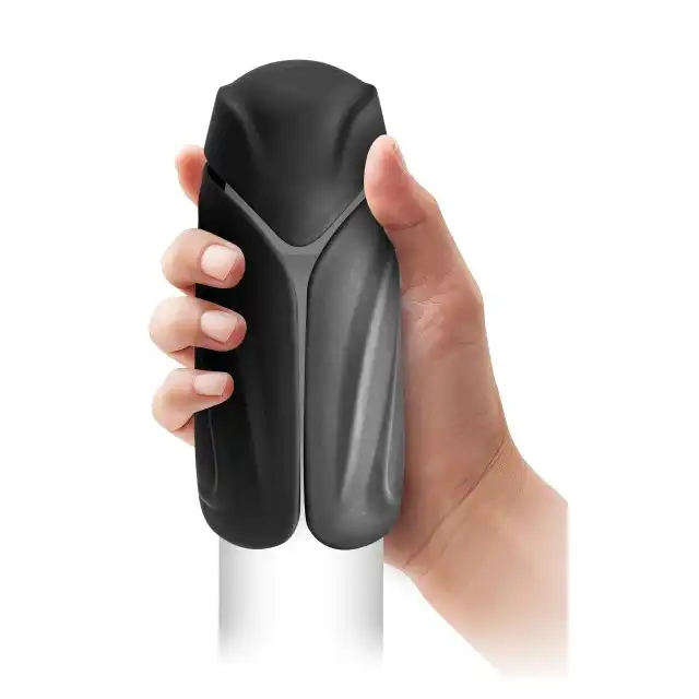 Blue Junker - Adjustable Masturbator. Męski masturbator o nowoczesnym designie. 10 trybów wibracji i specjalnie przeanalizowany kształt dla pełnego komfortu i satysfakcji użytkowania