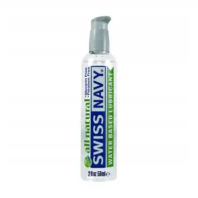 Swiss Navy - All Natural Lubricant 59ml - lubrykant dla wrażliwców z naturalnych składników. Na bazie wody 