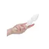 Crystalino - Doubler White - dwustronne szklane dildo. Nietłukące oraz nieporowate! 