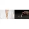 Crave - Vesper Vibrator Necklace Silver. Elegancki i dyskretny wibrator w formie naszyjnika. Wykonany ze stali nierdzewnej. Luksusowy naszyjnik z wibratorem o podłużnym kształcie