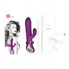 Lovers Premium - Venus Purple. Stylowy wibrator z króliczkiem jakości premium, jednoczesna stymulacja punktu G i łechtaczki