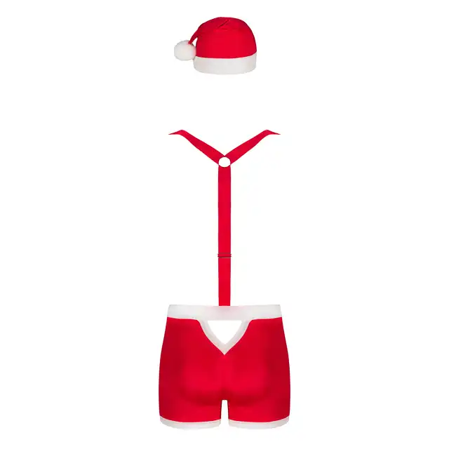 Obsessive - Mr Claus Set S/M. Seksowny męski strój św. Mikołaja. Gorąca świąteczna atmosfera gwarantowana 
