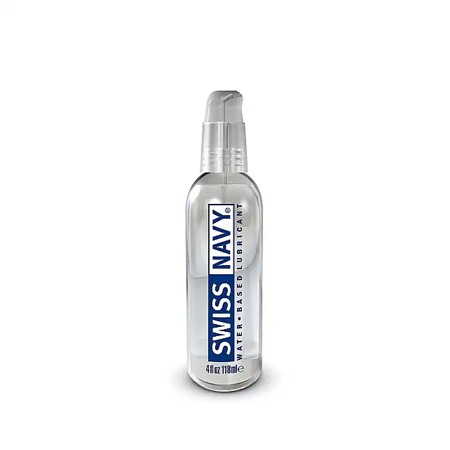 Swiss Navy - Waterbased Lubricant 118ml - lubrykant marki premium w dużej pojemności. Na bazie wody 