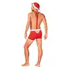 Obsessive - Mr Claus Set S/M. Seksowny męski strój św. Mikołaja. Gorąca świąteczna atmosfera gwarantowana 