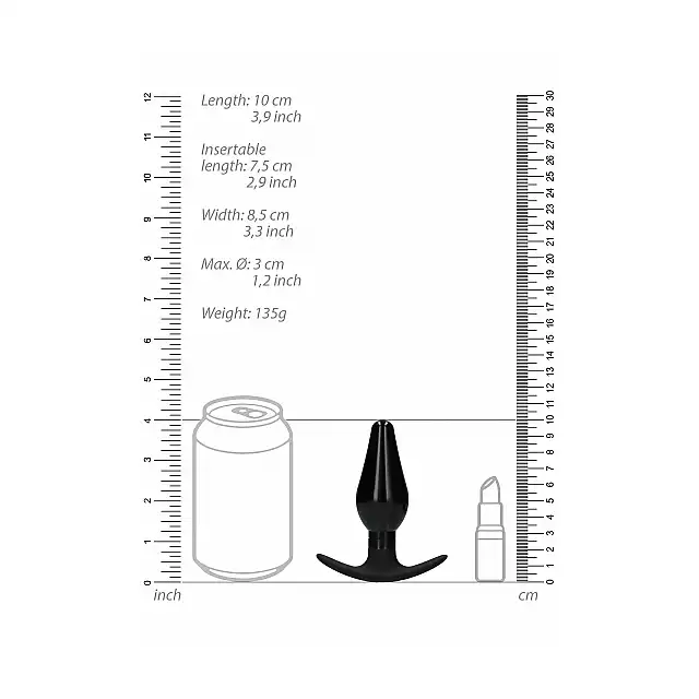 Ouch! - Interchangeable Butt Plug Set M. Zestaw analny z wymiennymi końcówkami. Podstawa z ergonomicznym uchwytem lub mocną przyssawką. Ty wybierz na co masz ochotę. Ostatnia sztuka!