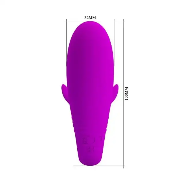 Pretty Love - Jayleen. Wibrujące jajeczko na aplikację, o ergonomicznym kształcie stymulującym z ogonem syrenki 