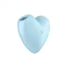 Satisfyer - Cutie Heart Blue - stylowy wibrator pulsacyjny do łechtaczki. Gwarancja przyjemności