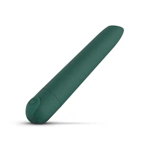 Glov - Atla Bullet Vibrator. Ekologiczny mini wibrator wykonany z recyklingowanego ABSu. Zwężająca końcówka do punktowej stymulacji. Idealny kolor dla każdej eko kobiety.