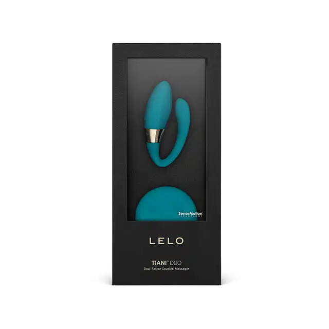 Lelo - Tiani Duo. Ekskluzywny wibrator dla par sterowany za pomocą pilota. Głębokie wibracje i podwójna przyjemność w jednym małym urządzeniu