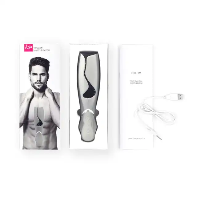 Lovers Premium - Venus &amp; Volcan. Zaskakujący zestaw dla par. Wibrator podwójny i wibrujący masturbator. Idealne duo do podkręcenia atmosfery w związku.
