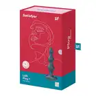 Satisfyer - Lolli Plug 1 Black - czarny wibrator analny o stożkowym kształcie. Mocne dwa silniki! 