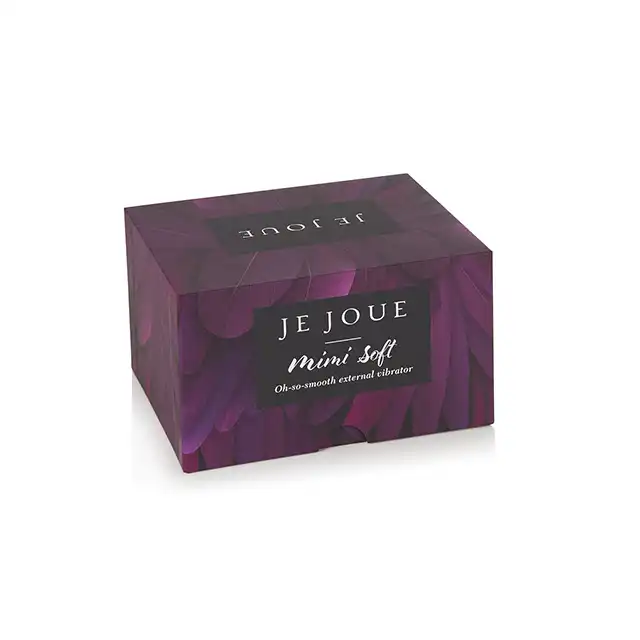 Je Joue - Mimi Soft Vibrator Purple USB. Luksusowy stymulator łechtaczki z miękką końcówką. 