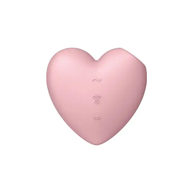 Satisfyer - Cutie Heart Pink - innowacyjny wibrator pulsacyjny do łechtaczki w kształcie serduszka 