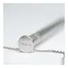 Crave - Vesper Vibrator Necklace Silver. Elegancki i dyskretny wibrator w formie naszyjnika. Wykonany ze stali nierdzewnej. Luksusowy naszyjnik z wibratorem o podłużnym kształcie