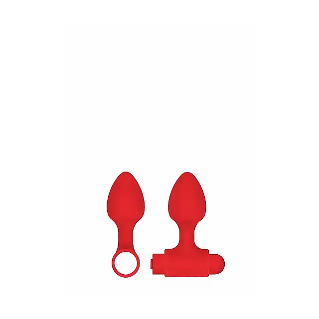 Ouch! - USB-Rechargeable Anal Set. Zestaw analnych wtyczek i wibratorów. Pocisk wibrujący ładowany USB. Niekończąca się analna przyjemność