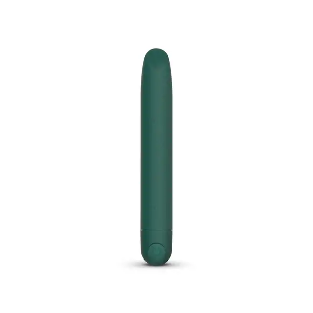 Glov - Atla Bullet Vibrator. Ekologiczny mini wibrator wykonany z recyklingowanego ABSu. Zwężająca końcówka do punktowej stymulacji. Idealny kolor dla każdej eko kobiety.