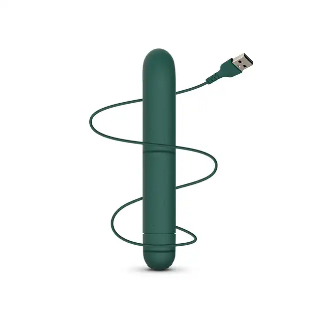 Glov - Hana Bullet Vibrator. Ekologiczny mini wibrator wykonany z recyklingowanego ABSu. Idealny kształt do stymulacji punktu G. 