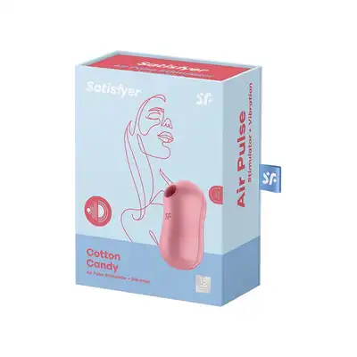 Satisfyer - Cotton Candy Pink - poręczny stymulator pulsacyjny do łechtaczki. Elektryzująca przyjemność 