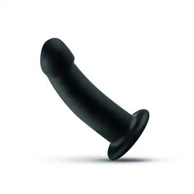 No-Parts - Charlie Dildo 14,5cm. Ergonomiczne dildo o delikatnej krzywiźnie i realistycznej żołędzi. Idealne do uprzęży strapon