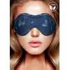 Ouch! - Denim Eye Mask. Dżinsowa opaska na oczy. Poznajcie satysfakcję płynącą z erotycznej zabawy sensorycznej Ostatnia sztuka!