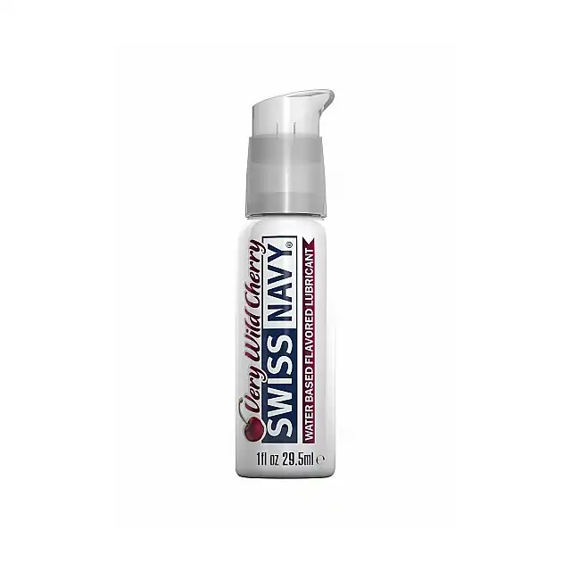 Swiss Navy - Wild Cherry 29,5ml - wyjątkowo smakowy lubrykant na bazie wody. Smak wiśni 