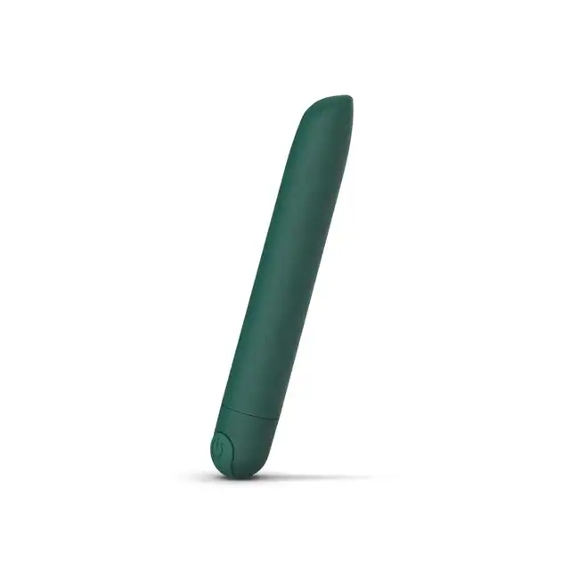 Glov - Atla Bullet Vibrator. Ekologiczny mini wibrator wykonany z recyklingowanego ABSu. Zwężająca końcówka do punktowej stymulacji. Idealny kolor dla każdej eko kobiety.