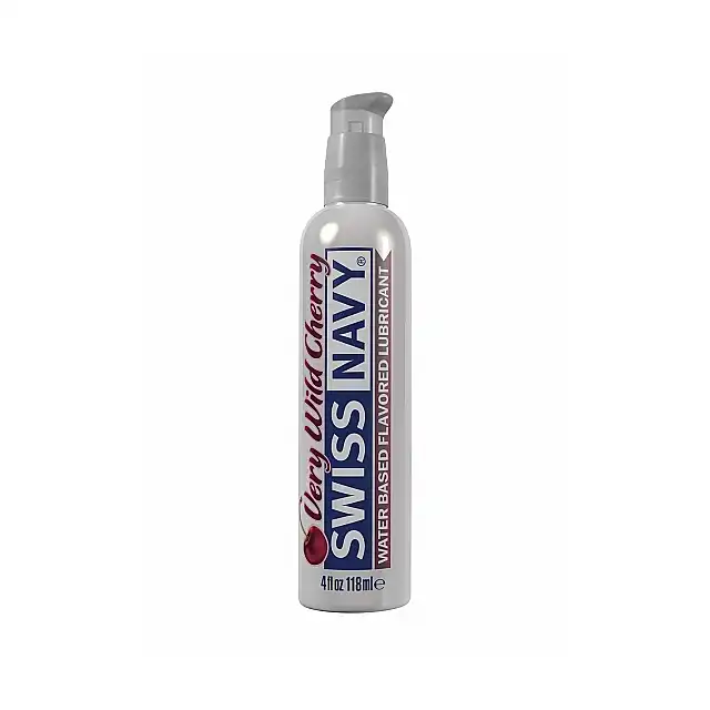 Swiss Navy - Wild Cherry 118ml - lubrykant na bazie wody o pysznym smaku dzikiej wiśni. Mega Sale!