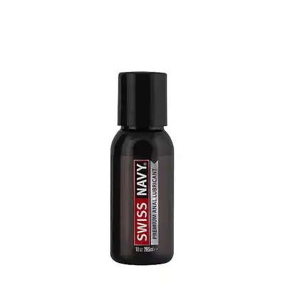 Swiss Navy - Silicone Anal Lubricant 30ml - lubrykant marki premium wykonany na bazie silikonu. Idealny do zabaw analnych