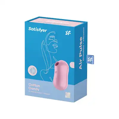 Satisfyer - Cotton Candy Lilac - kultowy produkt do stymulacji łechtaczki. Wibrator pulsacyjny 