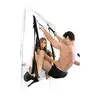 Fetish Fantasy - Deluxe Fantasy Door Swing. Huśtawka erotyczna z mocnych pasów z szerokim siedziskiem. Idealne urozmaicenie dla par pragnących razem wznieść się na erotyczne wyżyny