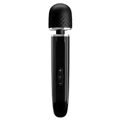 Pretty Love - Charming Massager Black - super mocny masażer z ruchomą główką 