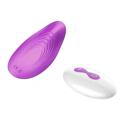 Ultrathin Wearable remote mini vibe PURPLE