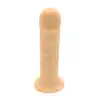 Kiotos Cox - Flesh 041 Silicone.  Silikonowe teksturowane dildo 23 cm ze stymulacją punkgu G. Mocna przyssawka